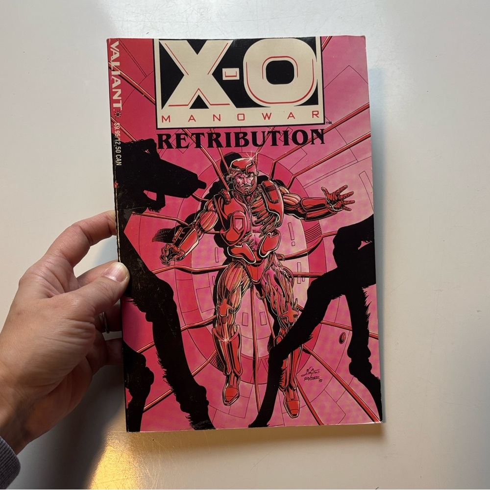 X-O Manowar Retribution trade paperback book‎